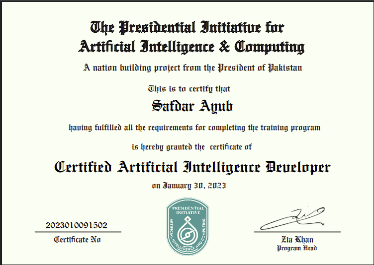Certified Agentic & Robotic AI Engineer
